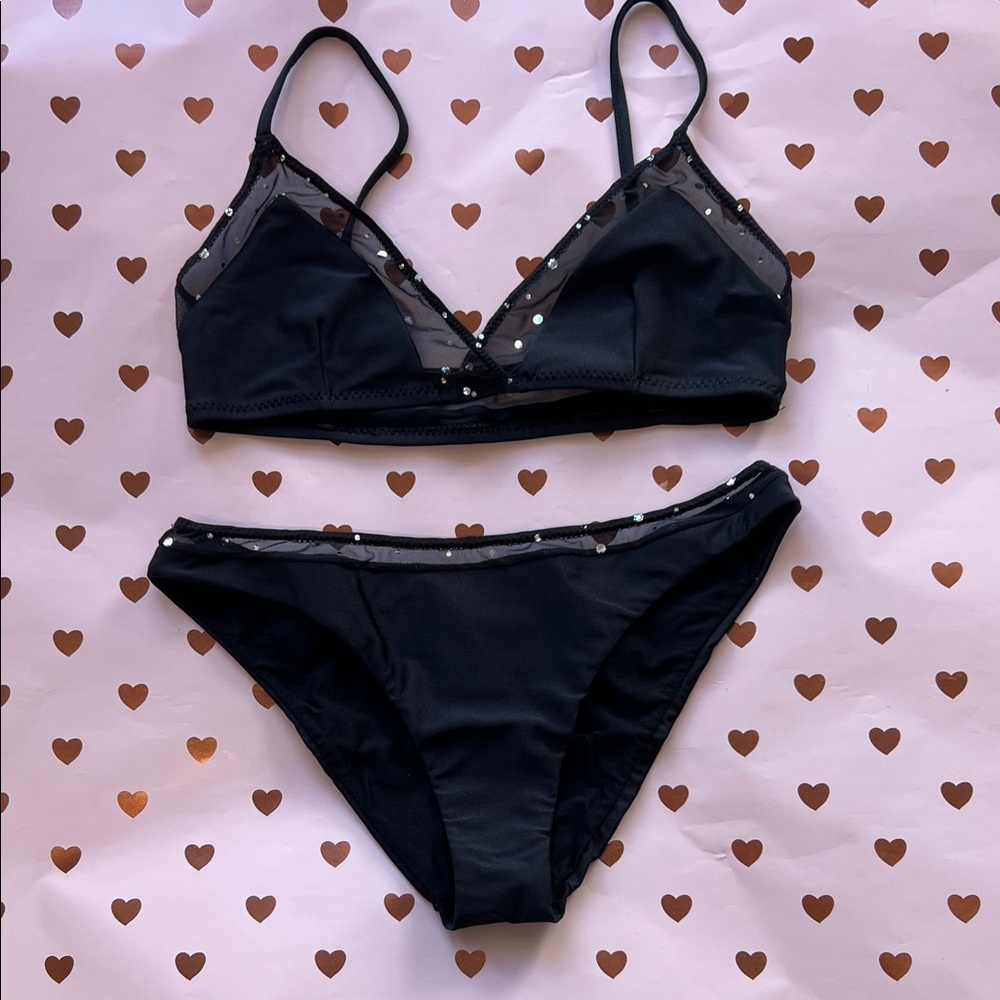Anniel Black  Bikini Set